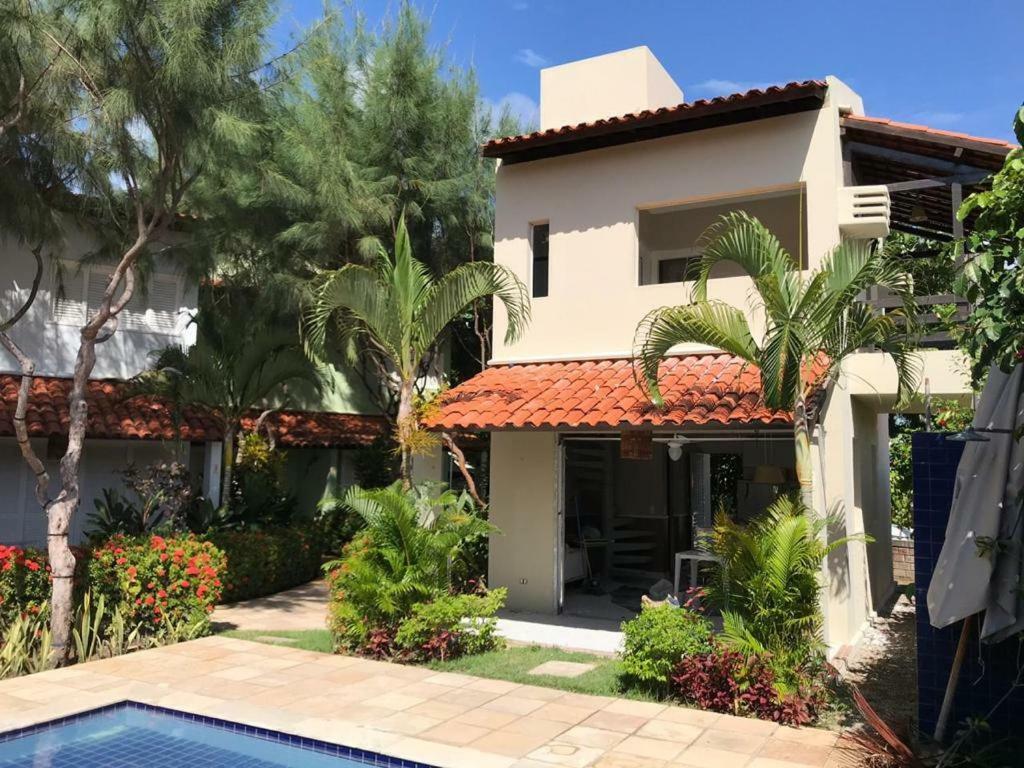 Casa Na Praia Dos Carneiros - Tamandareヴィラ エクステリア 写真