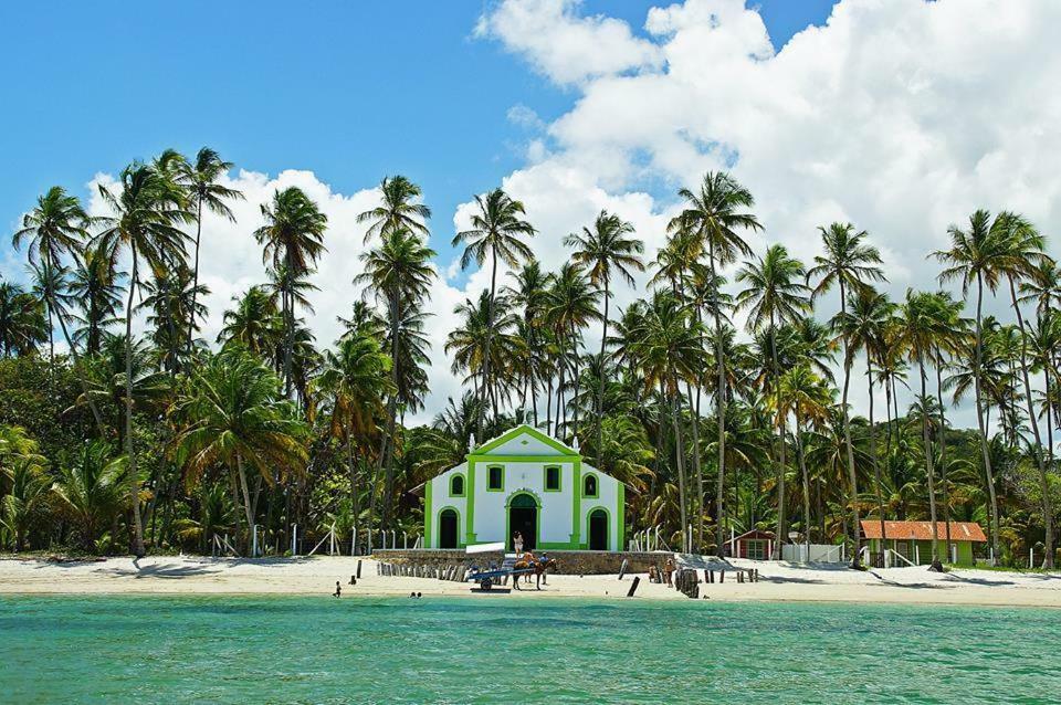 Casa Na Praia Dos Carneiros - Tamandareヴィラ エクステリア 写真